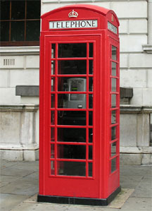 Public phone booth